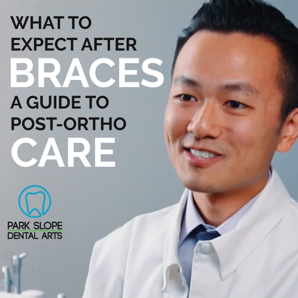 Learn what to expect after getting your braces removed and how to maintain your straight teeth with post-orthodontic care tips from Brooklyn dentists at Park Slope Dental Arts.